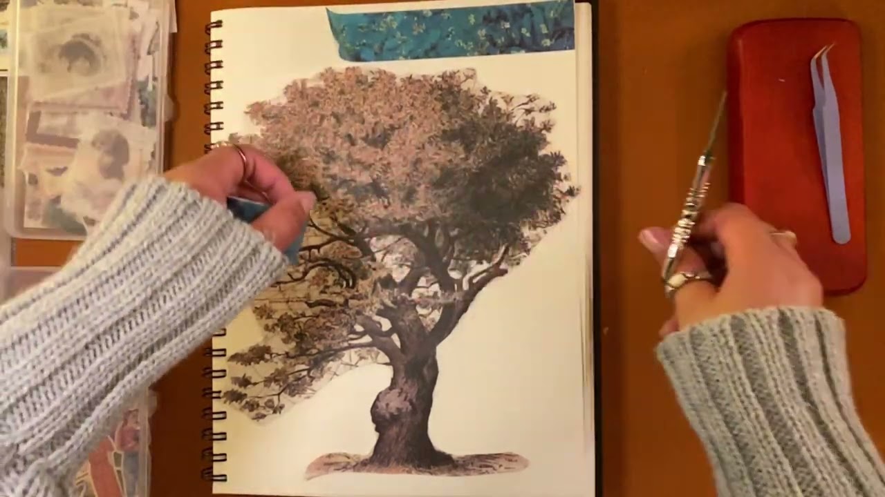 ASMR | Vintage Journaling | No Talking | Journal With Me