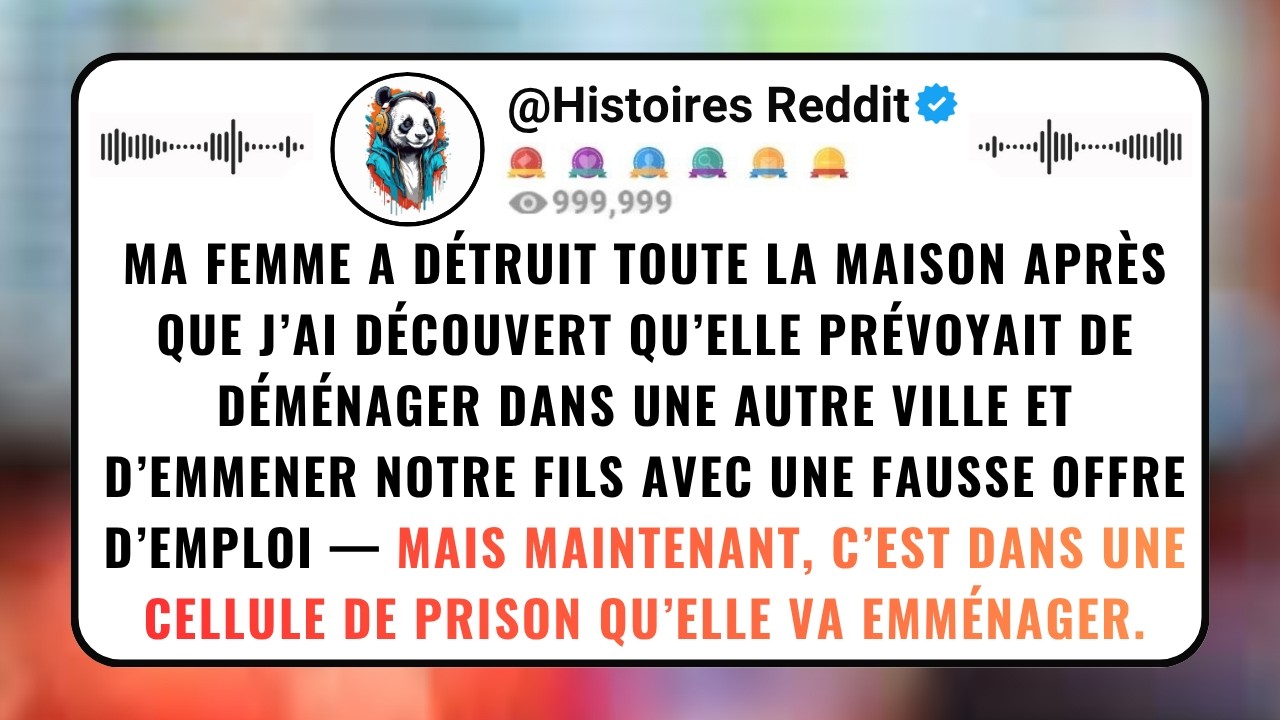 Ce soir-là, elle est rentrée avec des étoiles dans les yeux, m’annonçant qu’elle avait décroché le job de ses rêves—une promotion énorme, un salaire de rêve, une nouvelle vie de l’autre côté du...