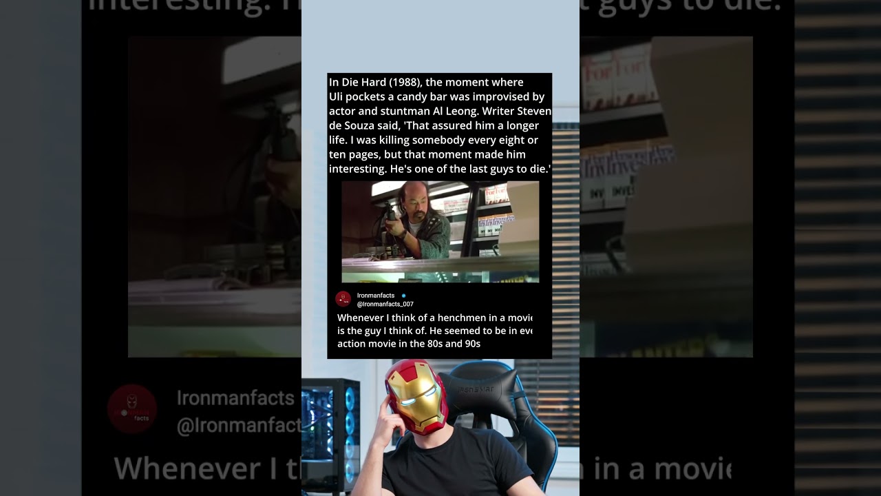 The Candy Bar Trick That Saved a Henchman's Life in Die Hard. 