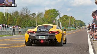 Supercar Social Pullouts, Launches, & Full Sends! - March 2024