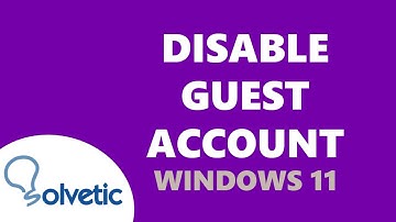 DISABLE GUEST ACCOUNT Windows 11 ✅✅
