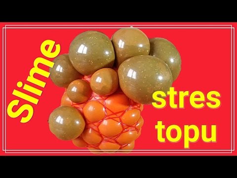 Slime stres topu | rahatlatıcı slime videosu, eğlenceli çocuk videosu