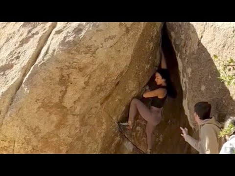 Beta Video for climb Bittersweet v9, Joshua Tree