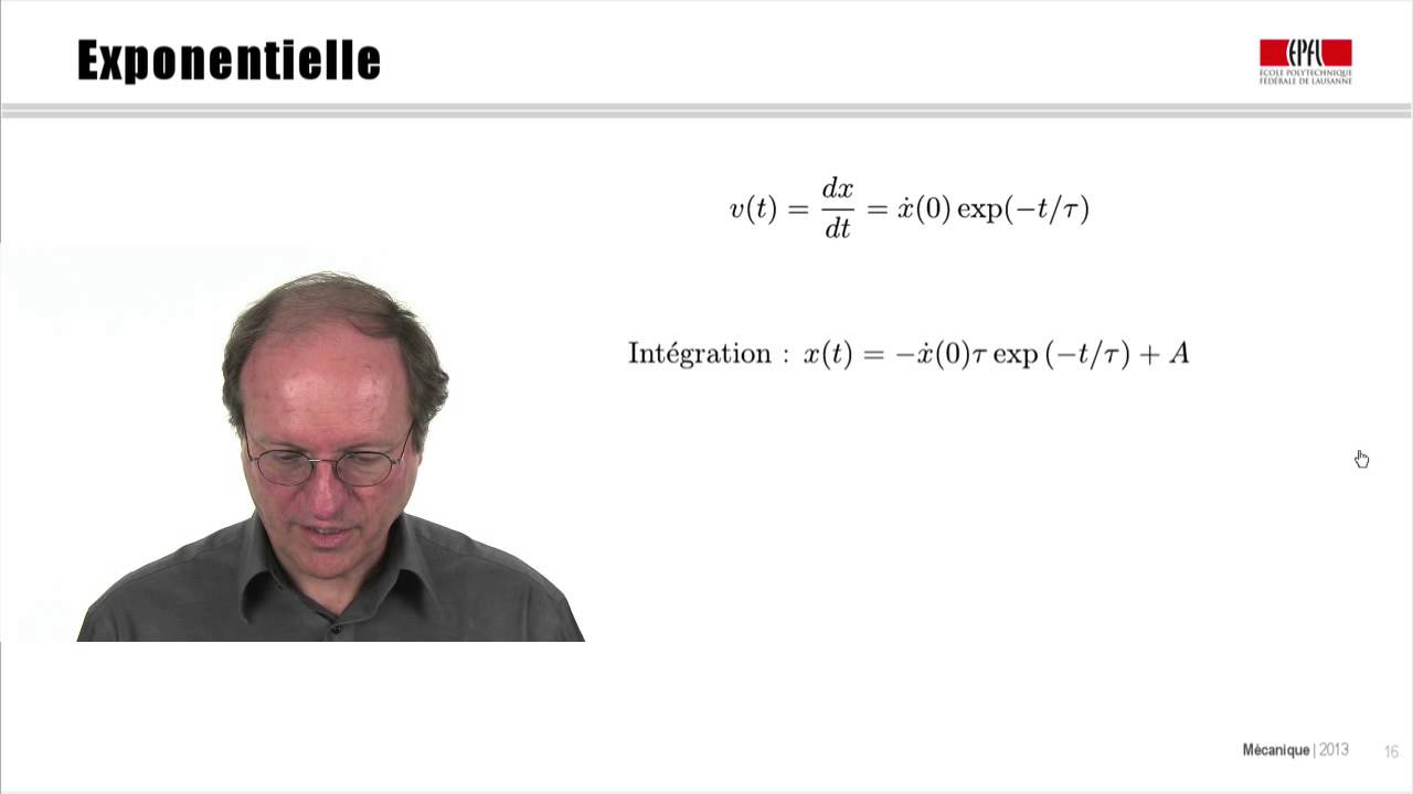 4.2 Balistique avec frottement