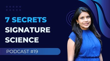 Secrets of Signature Science by Dipti Vichivora #signatureanalysis #diptivichhivora