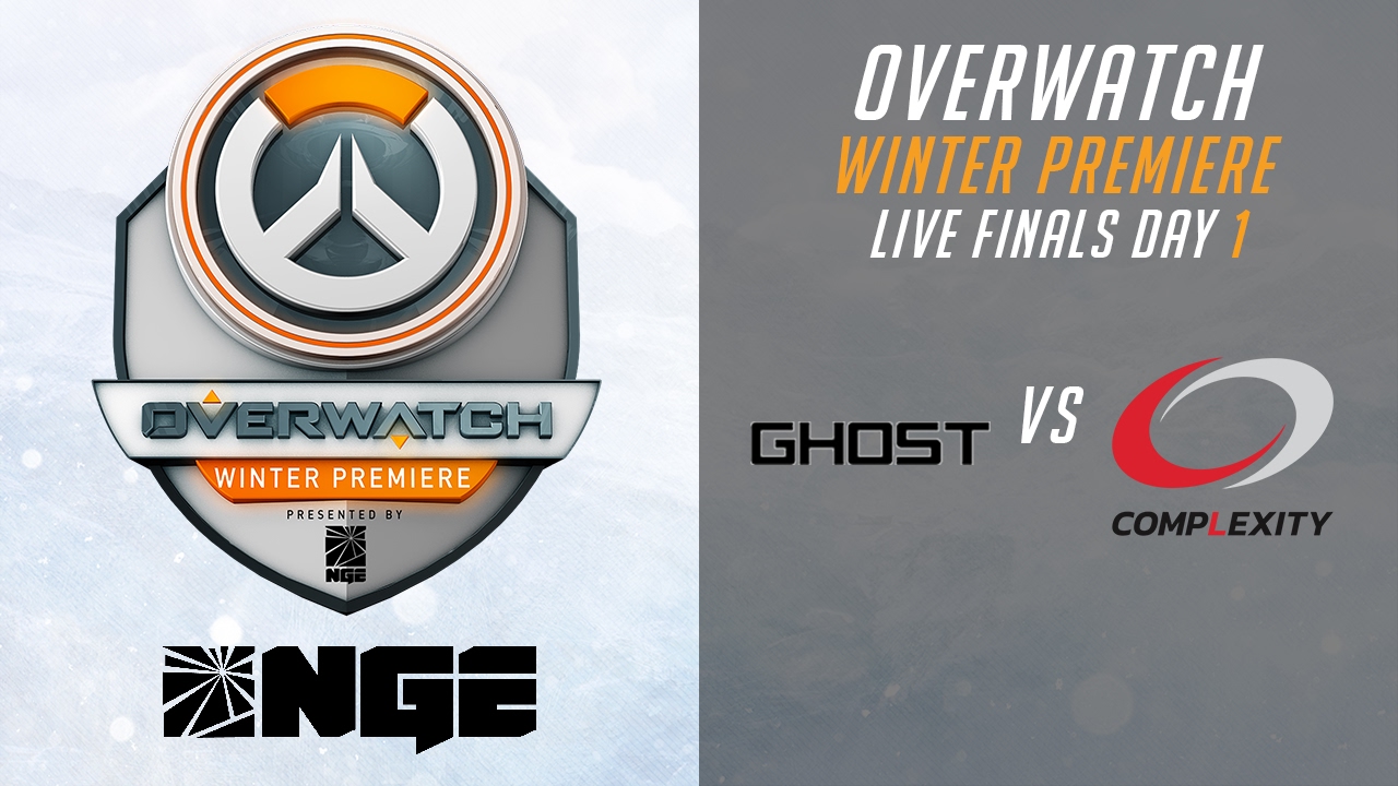 Part 1 CompLexity Gaming vs Ghost - Live Finals Day 1 - Overwatch Winter Premiere
