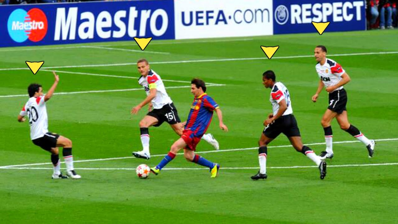 3 Times When Lionel Messi Showed Manchester United Who is the Boss