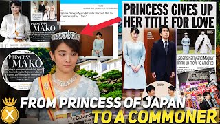 How A Princess Left Royalty To Marry a Commoner: Story of Princess Mako
