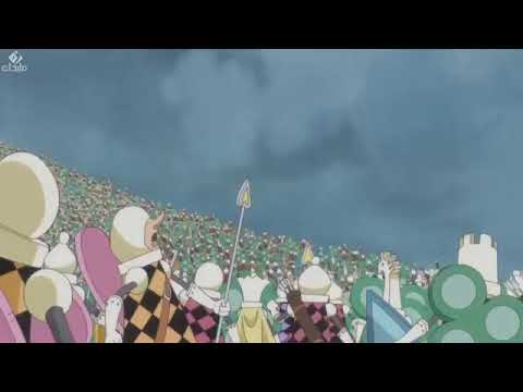 قتال لوفي ضد جيش ال بيغ مام