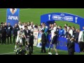 キリンカップ決勝 表彰式 16.6.7 日本代表vsボスニア・ヘルツェゴビナ代表
