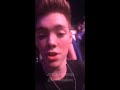 Zach Herron appreciating his FIRST Malaysian fan