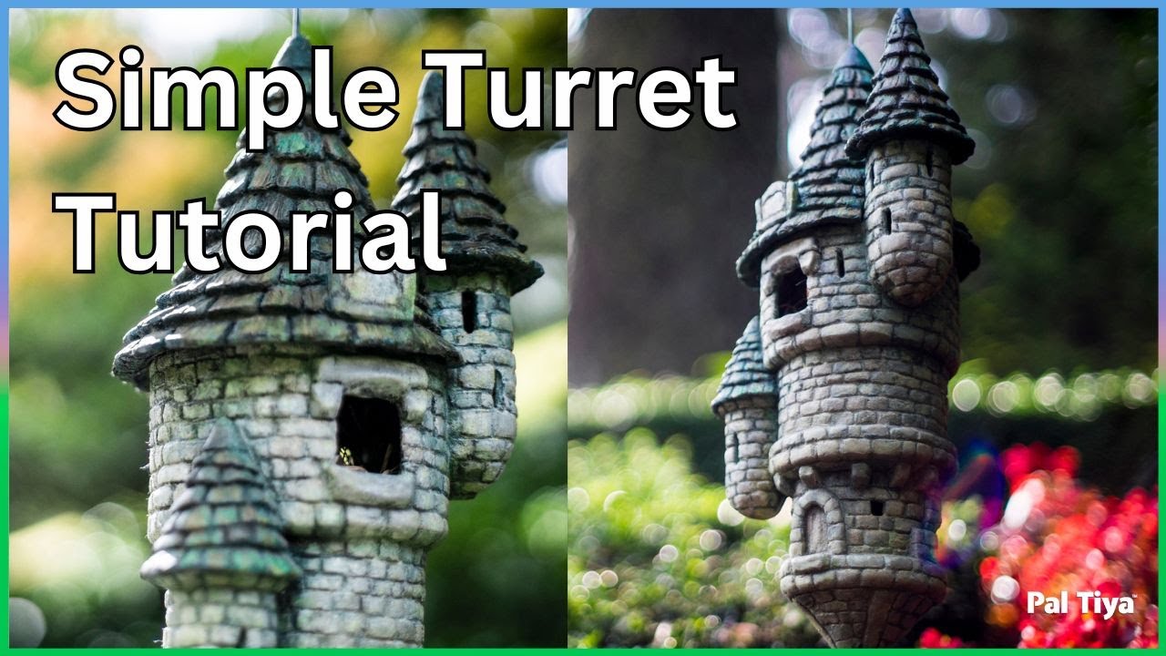 Making Turrets Quick Turret Tutorial - simple steps - YouTube