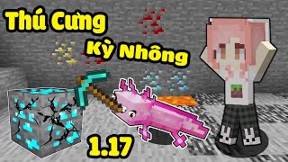 NẾU HEBI SỞ HỮU KỲ NHÔNG LÀ THÚ CƯNG TRONG MINECRAFT*HEBI THỬ THÁCH NUÔI KỲ NHÔNG BIẾT TÌM KIM CƯƠNG