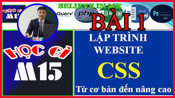 CSS-1 Tự học lập trình Website, Thiết kế giao diện, chia khung layout vùng hiện thị