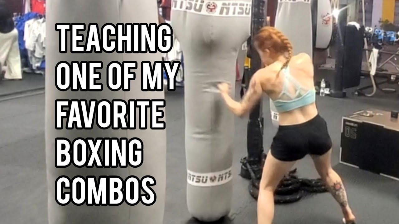 Teaching One Of My Favorite BOXING COMBOS