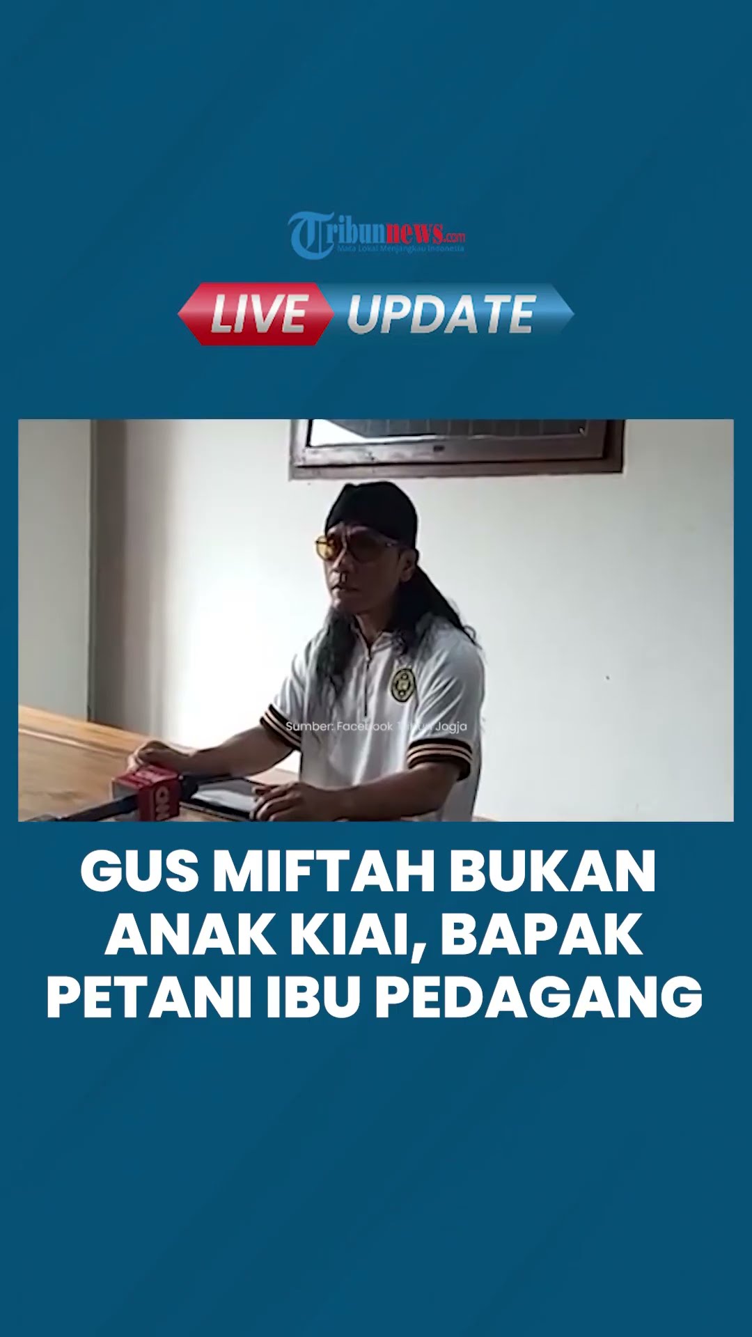 Gus Miftah Bukan Anak Kiai, dari Keluarga Sederhana, Adik: Bapak Petani, Ibu Dagang Sayur di Pasar
