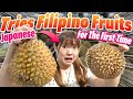 Japanese Girl Tries Filipino Fruits For The First Time!! Omg DURIAN!!!!!