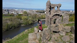 THE STORY OF BAGPIPE TUNE 'AMAZING GRACE'ROYAL SCOTS DRAGOON GUARDS EDINBURGH CASTLE 50th BIRTHDAY!