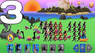 stickman war:clash of stick gameplay #3 screenshot 5