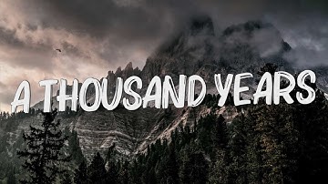 Thumbnail of A Thousand Years - Christina Perri (Lyrics) || Adele, Keane (Mix Lyrics)