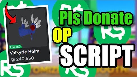 PASTEBIN! Pls Donate Scripts for Easy Robux! | Free Robux Script, Booth Customiser, Emotes