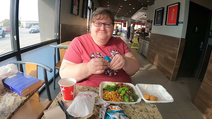 OUR LUNCH DATE AT PANDA EXPRESS