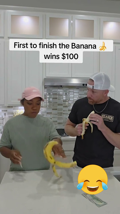 She Did a Banana Challenge With Her Husband Then This Happened