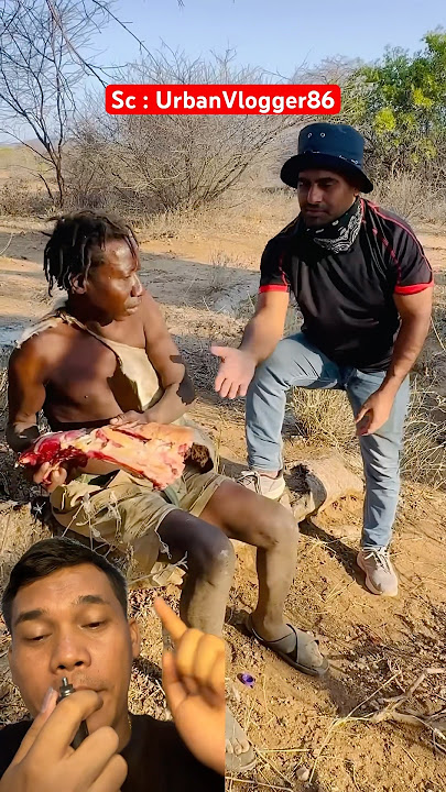 The tribal people almost beat this man #shorts #shortvideo #tribal