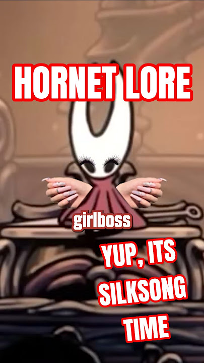 What’s the deal with HORNET? #hollowknight #silksong