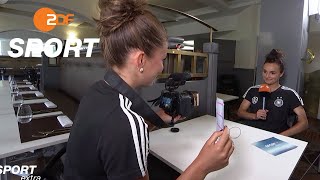 DIY-Interview: Leupolz fragt Magull | FIFA Frauenfußball WM™ 2019 - ZDF