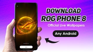 [Download] ROG Phone 8 Live Wallpaper for any android ⚡ screenshot 5