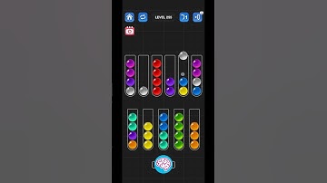 Lv 255 Ball Sort Puzzle - Color Game / 顏色分類遊戲 / ボールソーティングパズル (Guru Game)  #ballsortpuzzle
