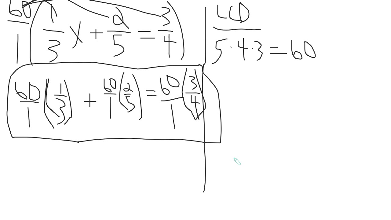 Math Tips Getting Rid Of Fractions In Algebra Problems YouTube math-tips-getting-rid-of-fractions-in-algebra-problems-youtube