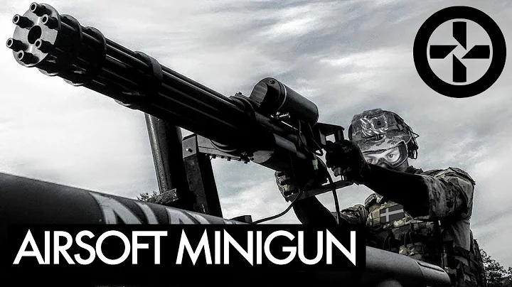 AIRSOFT MINIGUN mounted on Truck - BERGET 14 - Par...