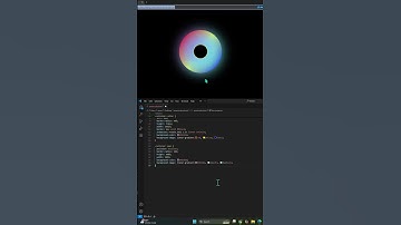 Rainbow Glowing Loader Animation using HTML & CSS | CSS Animation Tutorial  #coding #htmlcss
