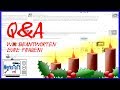 ►4. Advent Special◄ Q&amp;A - wir beantworten Eure Fragen!◢WERKSTATT-TV◣