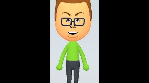 Nintendo CPU Wii/Switch Mii Character: Oscar Mii