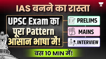 UPSC Exam Pattern for Beginners, Explained in just 10 mins! | Unacademy UPSC
