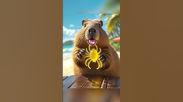 capybara cried |capybara scared part 2