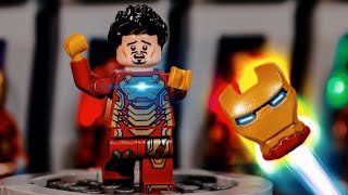 Lego Iron Man Mark 42 Suit Up By Tony Stark - YouTube