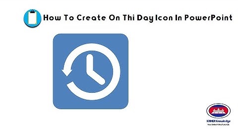 How To Create On ThiDay Icon In PowerPoint