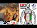 v cut abs workout (best 15 Exercise At Home)