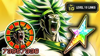 100% New Teq Lr Broly Legendary Super Saiyan Broly Level 10 Links Dragon Ball Z Dokkan Battle