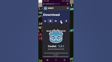 Create games in your phone is possible - Godot for Android