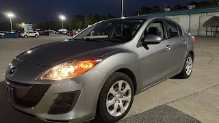 2010 Mazda 3 manual transmission short drive