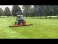 The SISIS Flexibrush in Action on a Golf Course