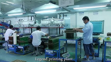 Legend printing plant of PCB Manufacturing