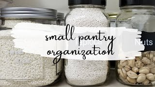 Small Pantry Organization Makeover | Minimalist Pantry Hacks | Relaxing Silent Vlog