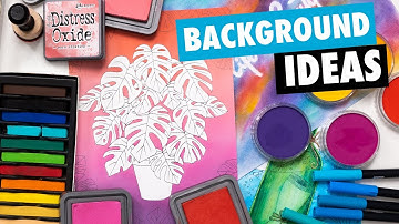 Coloring Page BACKGROUND IDEAS & Masking Tricks