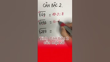 Mẹo  Tính căn bậc 2 của một số siêu nhanh #fingermath #soroban #nguyenhanh